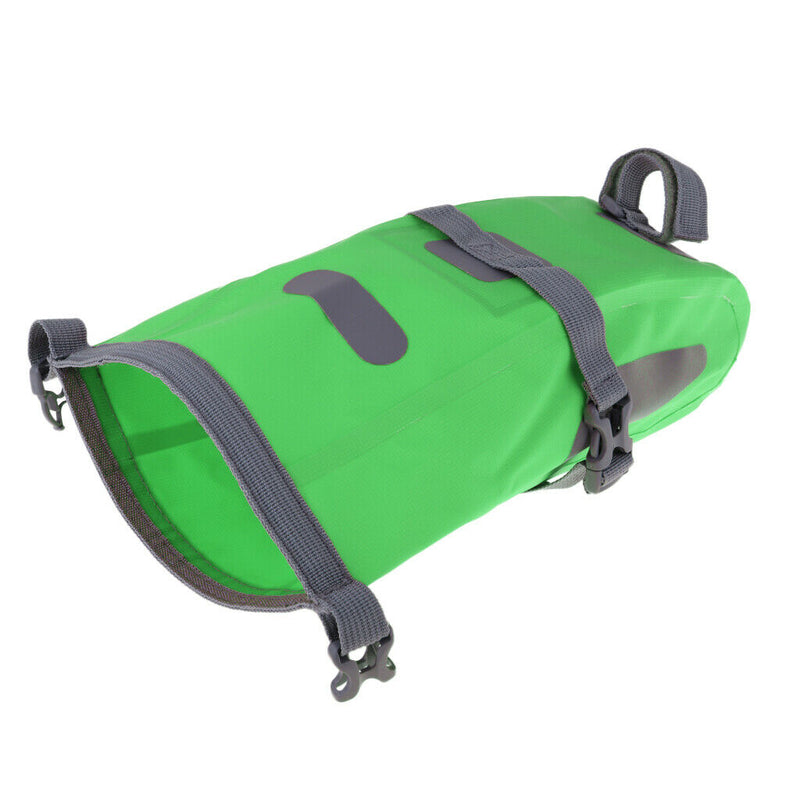 Bike Bicycle Saddle Bag Storage Cycle Seat Pouch Rear Tail Tool Bag Green