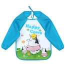 Long Sleeve Waterproof Coverall Baby Animals Toddler Scarf Feeding Smock