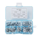 80 Pcs/set M3 M4 M5 M6 M8 Zinc Plated Four Claws Nut Speaker Nut T-nut Blin V7M1