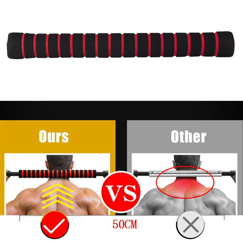 Premium Dumbbell Extension Bar Standard 1'' Joiner Coupler Gym Fitness Accessory