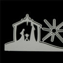 Happy Jesus Nativity Metal Cutting Dies DIY Scrapbooking Photo Album CraftsBDME