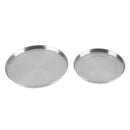 4x Stainless Steel Cooker Protection Pan Home