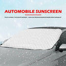 Magnetic Car SUV Windshield Snow Cover Ice Frost Cover Heat Sun Shade 145x111cm