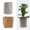 2pcs Washable Kraft Paper Bags Storage Bag Pouch Fits for Travel, Business Trip,
