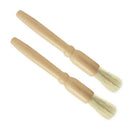 2 Pcs Coffee Grinder Cleaning Brush Wood Dusting Brush for Espresso StationsA9K6