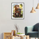 5D DIY Full Drill Diamond Painting Cute Animals Cross Stitch Craft Kit (05)