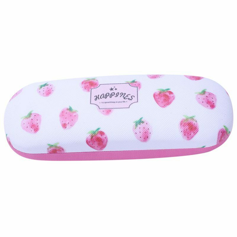 Fashion Cute Protable Fruit Pattern Eye Glasses Case Hard Shell Case Protec P9N3
