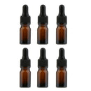 Packs of 24 Amber Glass Bottles with Eye Dropper for Essential Oils 10ml+30ml