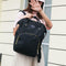 Women Mummy Maternity Travel Backpacks Baby Nursing Handbags (Black)