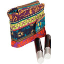 6 Slots Essential Oil Organizer Portable Folding 10ml Roller Bottle Travel Print