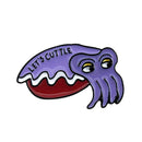 Creative Cuttlefish Brooch Badge Sea Animal Pins Jacket Ornament (Style 3) A