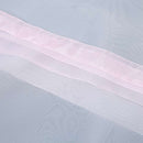 Voile Curtains for Bedroom 100*140cm Pink