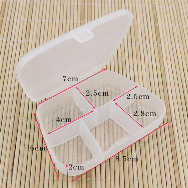 1pc Pills Medicine Box Case Storage Organizer Holder 5 Slots TranspaS Gw