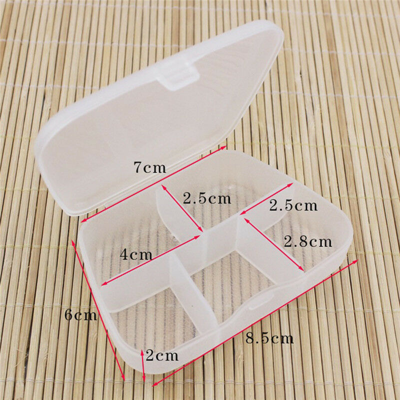 1pc Pills Medicine Box Case Storage Organizer Holder 5 Slots TranspaS Gw