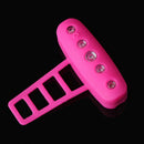 USB Rechargeable Bike LED Tail Light Bicycle Safe Light Cycling Warning Rea