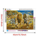 5D DIY Full Drill Diamond Painting Animals Cross Stitch Kit Wall Art (W281)