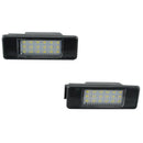2x License Plate License Plate Light For Peugeot 207 308 Citroen Berlingo C Q5X9