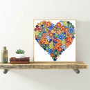5D DIY Special Shaped Diamond Painting Love Cross Stitch Mosaic Craft Kits