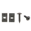 40 Packs Motorcycle ATV Metal Fastener Rivet Retainers Screws And Clips