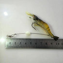 5pcs/lot Shrimp Soft Lure 9cm/6g Fishing Artificial Bait With Glow Hook Swi O3N7