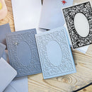 Plastic Embossing Template for Scrapbooking Paper Making Album Card Decor