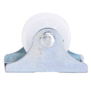 5x fixed metal top plate diameter rigid caster wheel wear-resistant wheel B Kw