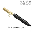 Hair Straightener Flat Irons Straightening Brush Hot Comb TOOLS Hair K4R4