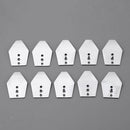10pcs Spoon Fishing Lure Spinner Baits - Portable Sequin Spinner Jig Spoon Blade