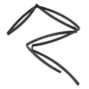 5mm Black Heat Shrinkable Tube Heat Shrink Tubing 1m S8C4