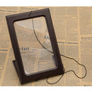 2.5X Reading Magnifying Glass LED Lights, Hands Free Magnifier with Stand &