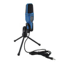Condenser Microphone Mic Podcasting Studio Sound Recording Tripod Stand 3.5mm