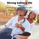 T2 Wireless Bluetooth 5.0 Motorcycle Helmet Headset Headphone UK Speaker G8Q6