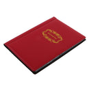 120Pcs Coin Album Storage Holder Case Wallet Book Folder Collecting - Red