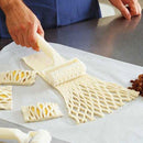Baking Tool Cookie Pie Pizza Bread Pastry Lattice Roller Cutter Plastic JR