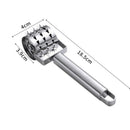 Meat Tenderizer Roller Pork Beef Tender Stainless Steel Punch Rolling JGP JQW