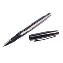 Cross Line Metal Writing Rollerball Pen Kid School Stationery Pen w/ Pocket Clip