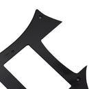 Black Pickguard Guard Scratch Plate 1-Ply 10-Holes for Stratocaster Guitar HSH