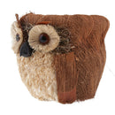 Wooden Owl Pattern Succulent Planter Pot Flower