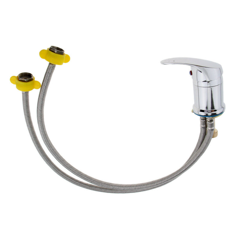 60cm Beauty Salon Shampoo Bowl Sink Hot & Cold Faucet Spray Hose Repalcement