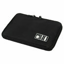 Zipped Travel Cable Organiser Bag Case For Digital Devices USB Cable Hard Drive