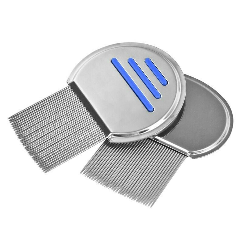 Pet Lice Comb Stainless Steel Lice Comb Grooming Brush For Dog Cat Pet Flea