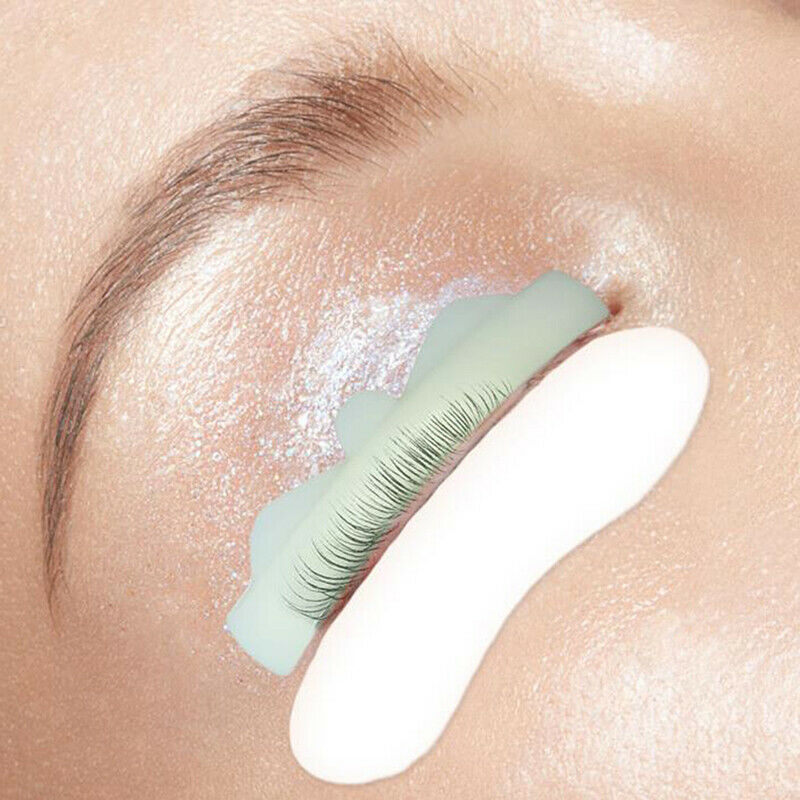 8 Pairs Silicone Eyelash Perming Pad Lashes Curler Rods Lashes Lift Shield SEAU