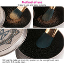 Maange Color Off Makeup Brush Cleaner Sponge Remover Aluminum Make Up Brush