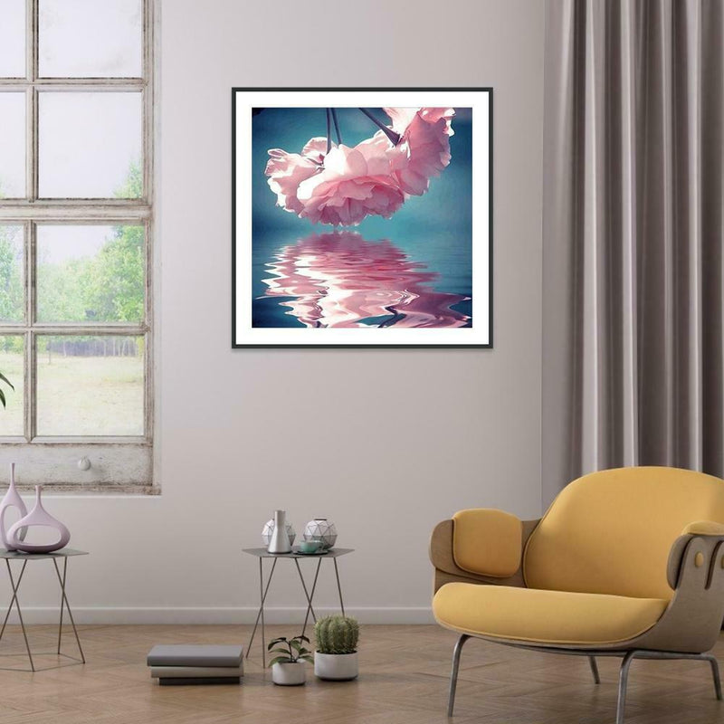 5D DIY Full Drill Diamond Painting Flower Embroidery Mosaic Craft Kit Decor