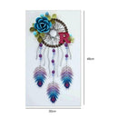 Wind Bell Painting Embroidery DIY 5D Diamond Cross Stitch Home Art Decor
