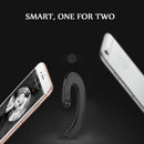 HBQ-Q25 Ear Hook Bluetooth Earphone with Mic Wireless Earphone Bluetooth He V4O5