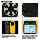 Mini LCD Wind Speed Gauge Air Velocity Flow Meter Digital 2019 Best Thermom V3A7