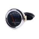 Universal 52mm Car Mechanical Meter DC 12V Water Temperature Gauge Yellow Light