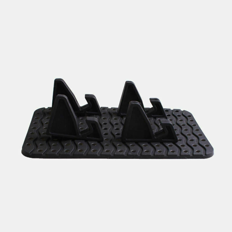 Car Ornament Silicone Automobiles Dashboard Anti Slip Mat Double-sided Pad