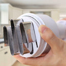 Stainless Steel Hand Press Vegetable Cutter Kitchen Ginger Garlic Chopper AU